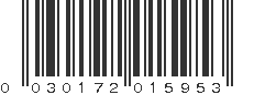 UPC 030172015953