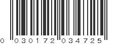 UPC 030172034725