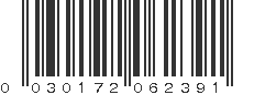 UPC 030172062391