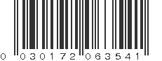 UPC 030172063541