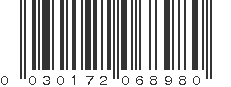 UPC 030172068980