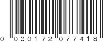 UPC 030172077418