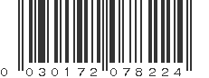 UPC 030172078224