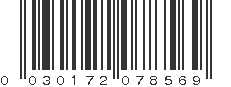 UPC 030172078569