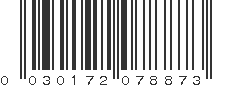 UPC 030172078873