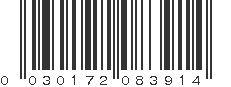 UPC 030172083914