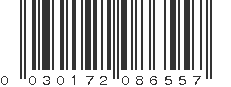 UPC 030172086557