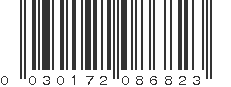 UPC 030172086823