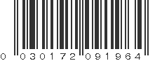 UPC 030172091964