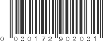 UPC 030172902031