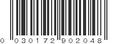 UPC 030172902048