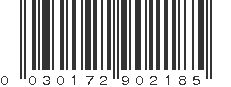 UPC 030172902185