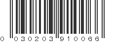 UPC 030203910066