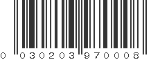 UPC 030203970008