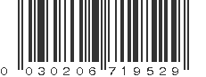 UPC 030206719529