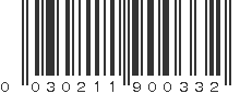 UPC 030211900332