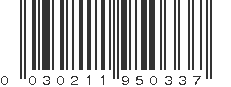 UPC 030211950337