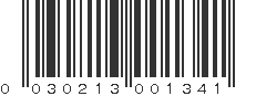 UPC 030213001341