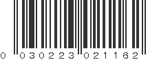 UPC 030223021162