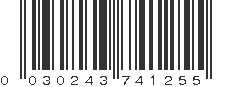 UPC 030243741255