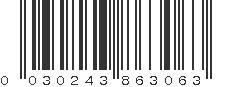 UPC 030243863063