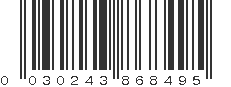 UPC 030243868495