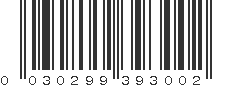 UPC 030299393002