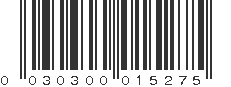 UPC 030300015275