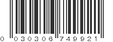 UPC 030306749921