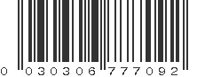 UPC 030306777092