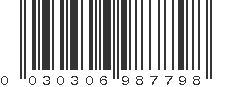 UPC 030306987798