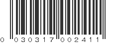 UPC 030317002411