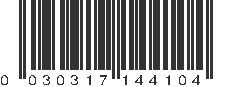 UPC 030317144104