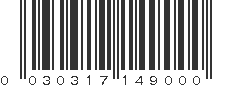 UPC 030317149000