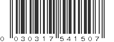 UPC 030317541507