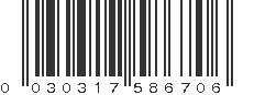 UPC 030317586706