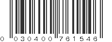 UPC 030400761546