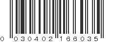 UPC 030402166035