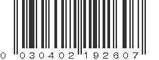 UPC 030402192602