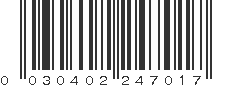 UPC 030402247017