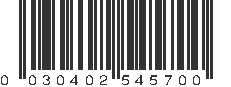 UPC 030402545700