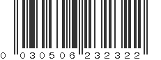 UPC 030506232322