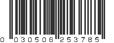 UPC 030506253785