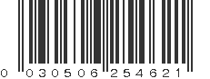 UPC 030506254621