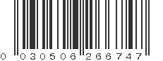 UPC 030506266747