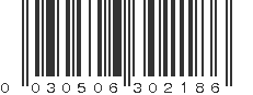 UPC 030506302186