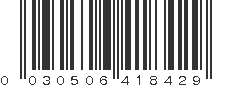 UPC 030506418429