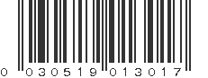 UPC 030519013017