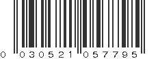 UPC 030521057795