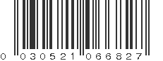 UPC 030521066827